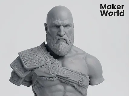 Kratos Bust