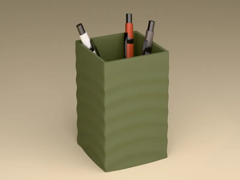 SinglePenHolderDoubleWavy