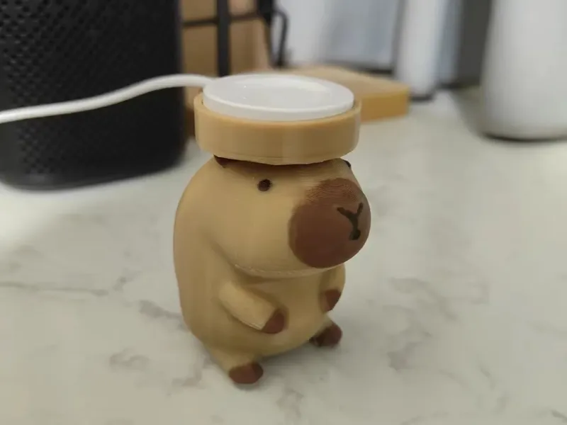 卡皮巴拉 华为/苹果手表充电底座