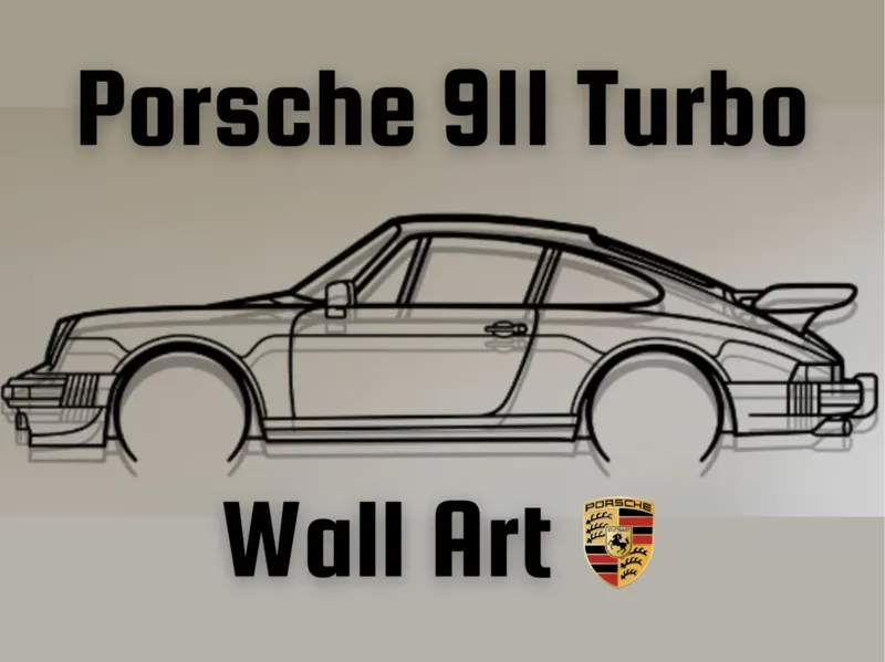 Porsche 911 Turbo Wall Art