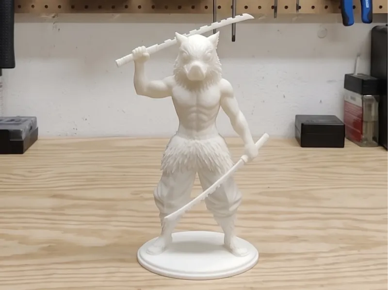 Inosuke Hashibira Demon Slayer 3D print model 40