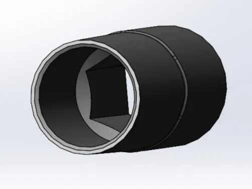 1.25" Vacuum hose to Telescoping Pole 