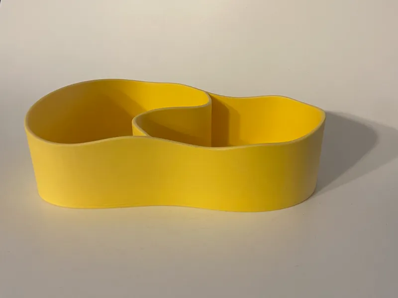 Curved shape holder