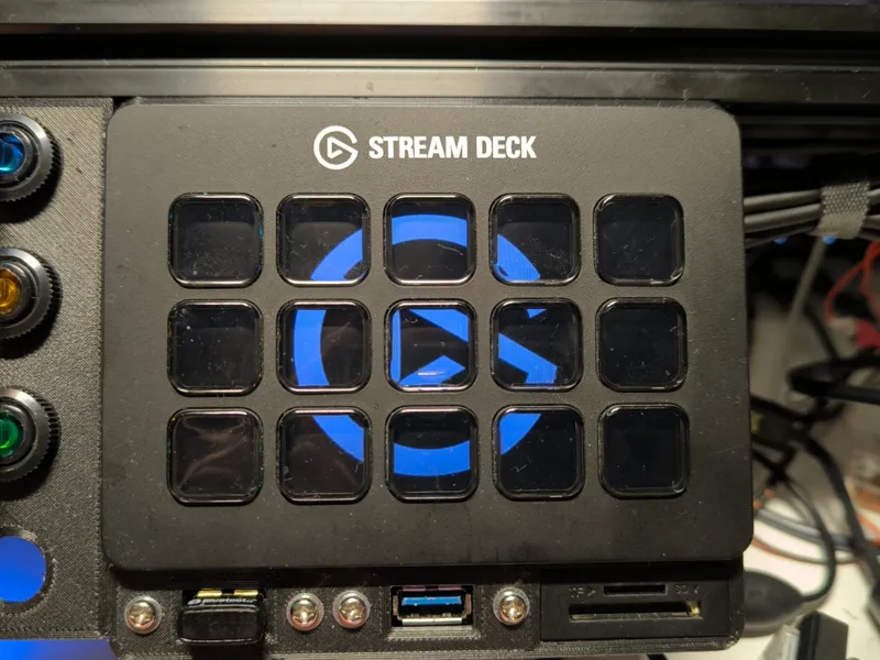 Elgato streamdeck 2020 extrusion mount