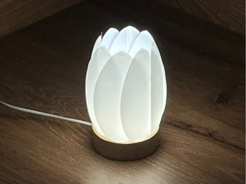 tulip flower lamp