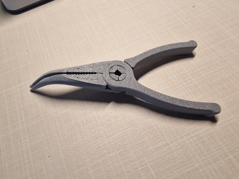 Curved Nose Pliers -Pinze a Becco Curvo