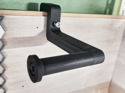 Filament spool holder, Wall Clamp Style