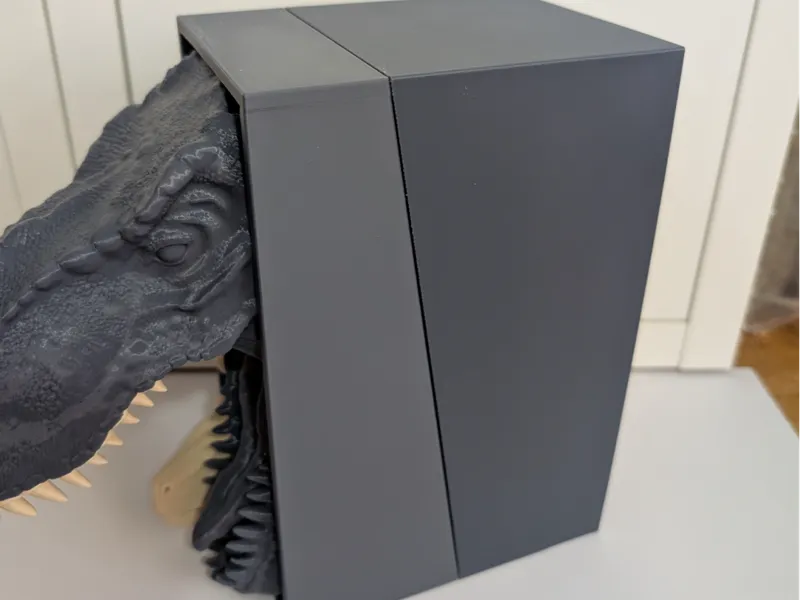 Back box for Treddigineer book nooks