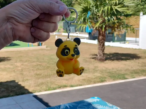 Porte-clés panda