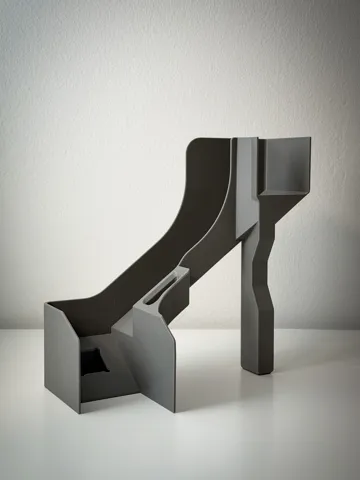 Accesorio para impresora 3D: Bambu Lab X2D Poop Chute with Free Airflow — vista de referencia 4