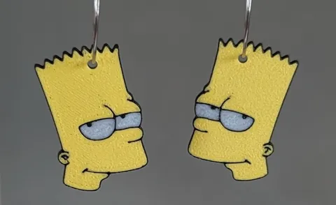 Bart Simpson Earrings