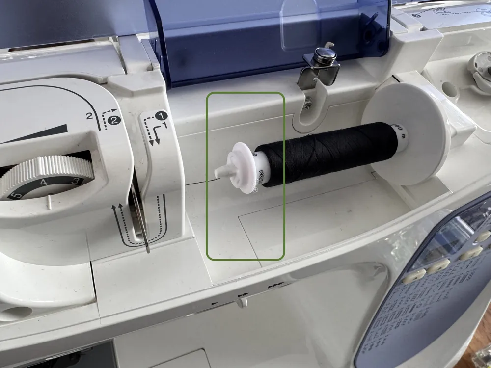 Spool cap for Brother sewing machine 4 sizes - Free 3D Print Model ...