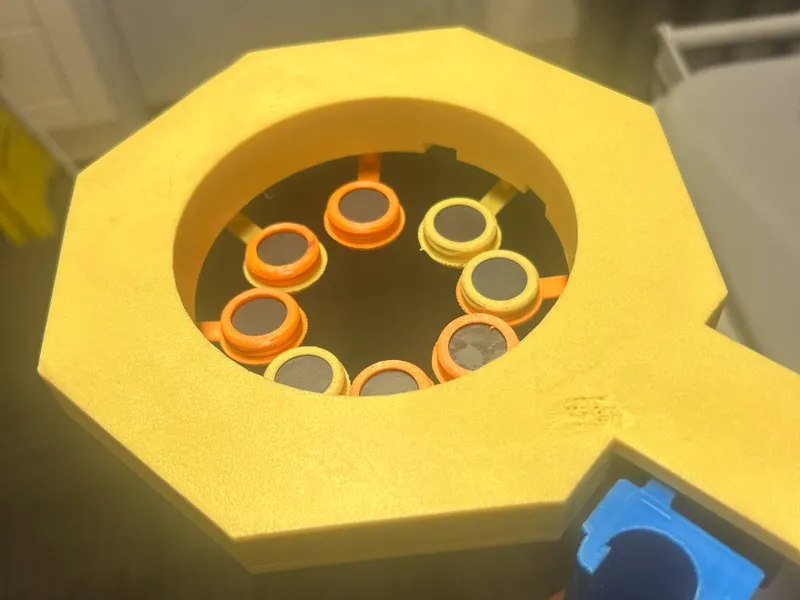 Fire Inspectors Test Magnet for smoke & heat