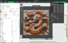 Large profile 0.08mm layer, 1 wall, 100% infill
