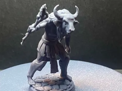 Minotaur DND Miniature