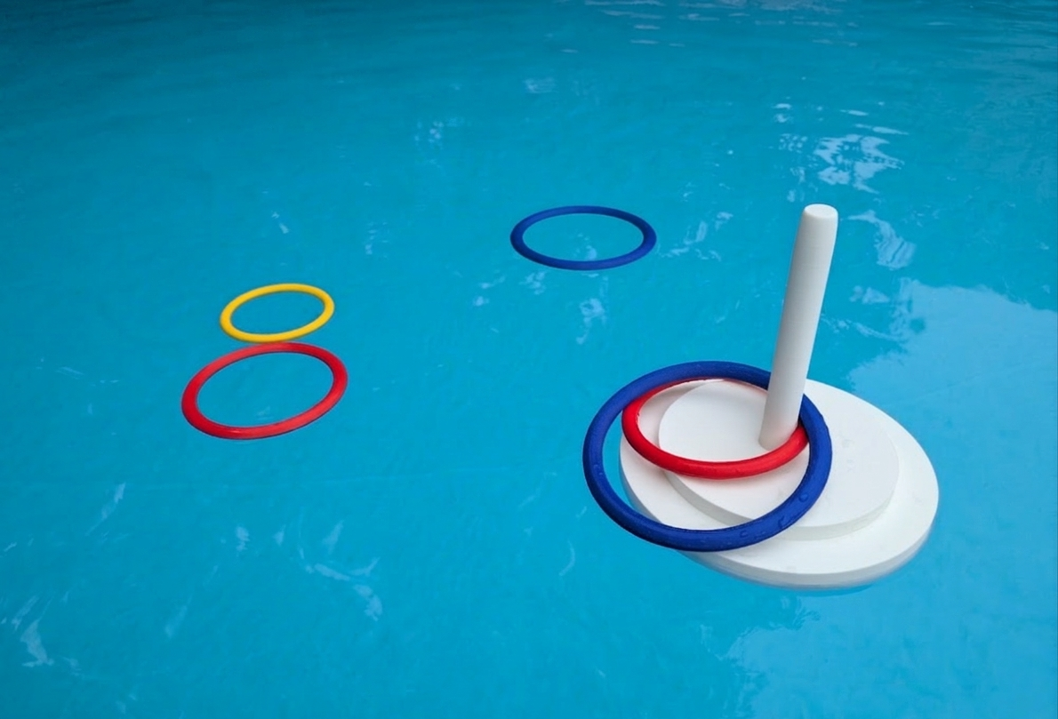 Miniatura 2 do modelo 3D Floating Ring Toss - Pool Game
