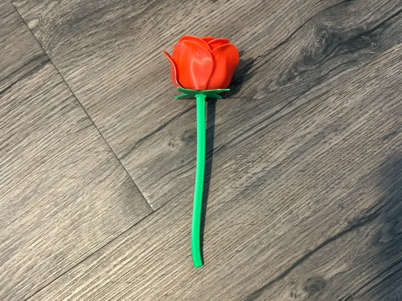 Rose Flower - No AMS Needed