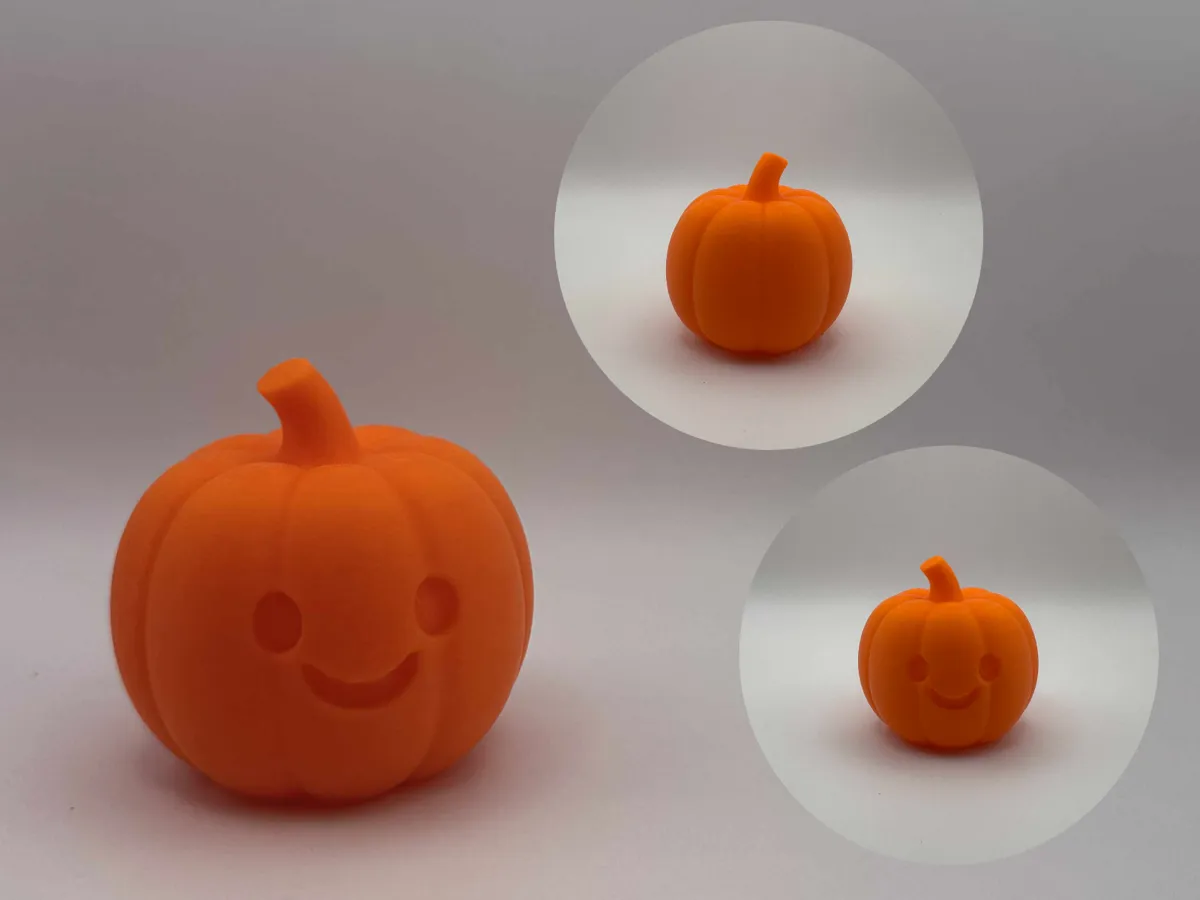 Pumpkin Buddy – smiling pumpkin figurine - Free 3D Print Model - MakerWorld