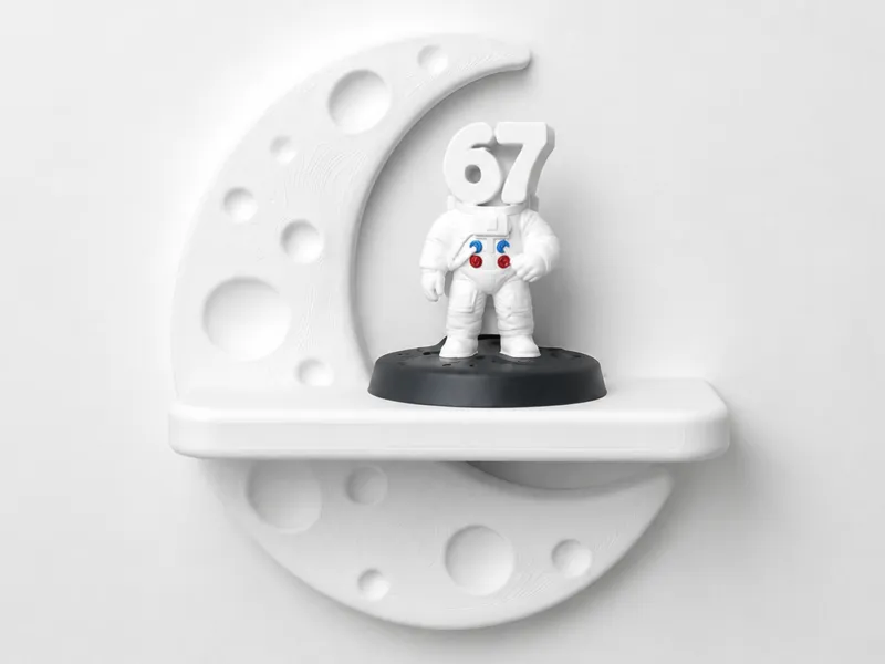 The Crescent Moon Shelf