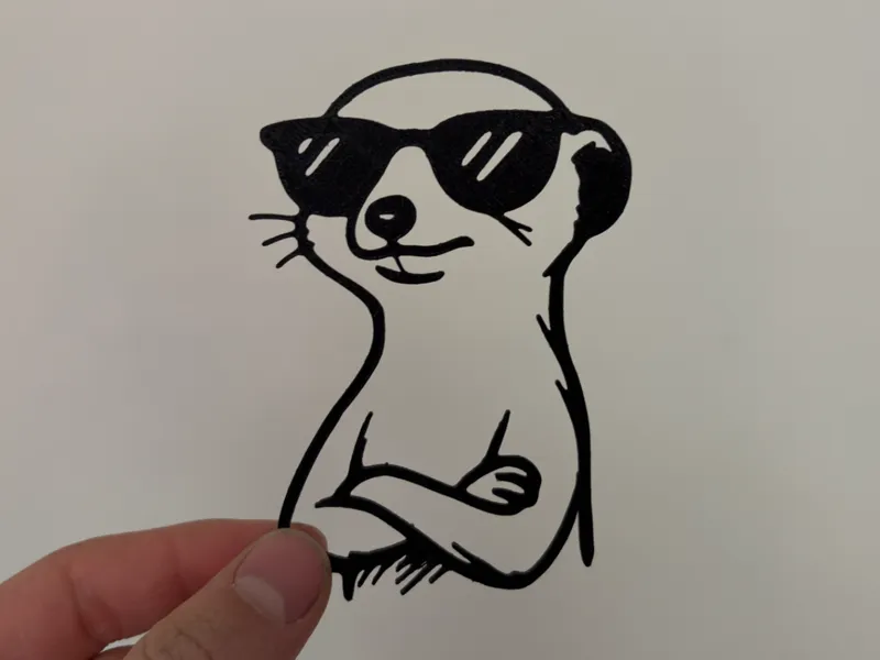 Chill Otter Wall Art