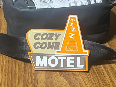 Cozy Cone Motel Bag Strap Charm