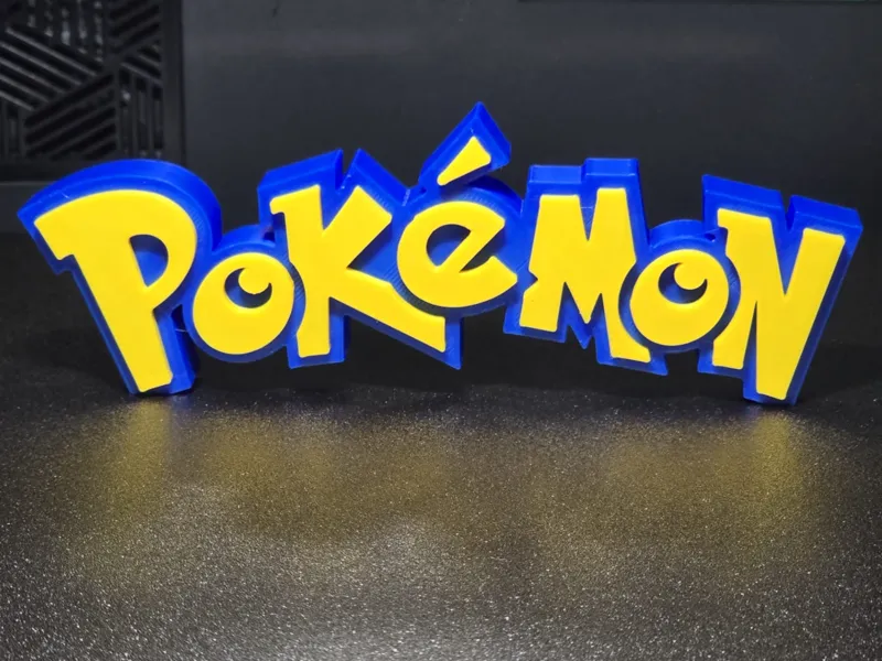 Pokémon Logo Desk Display - Pokemon