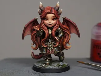Chibi Dragon Lady