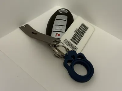 Skull Keychain Spinner