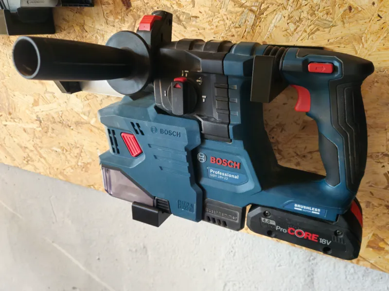 Bosch GBH 18V-22 Bosch GDE18V-12 Wandhalterung