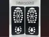 Santa Prints Snowflake