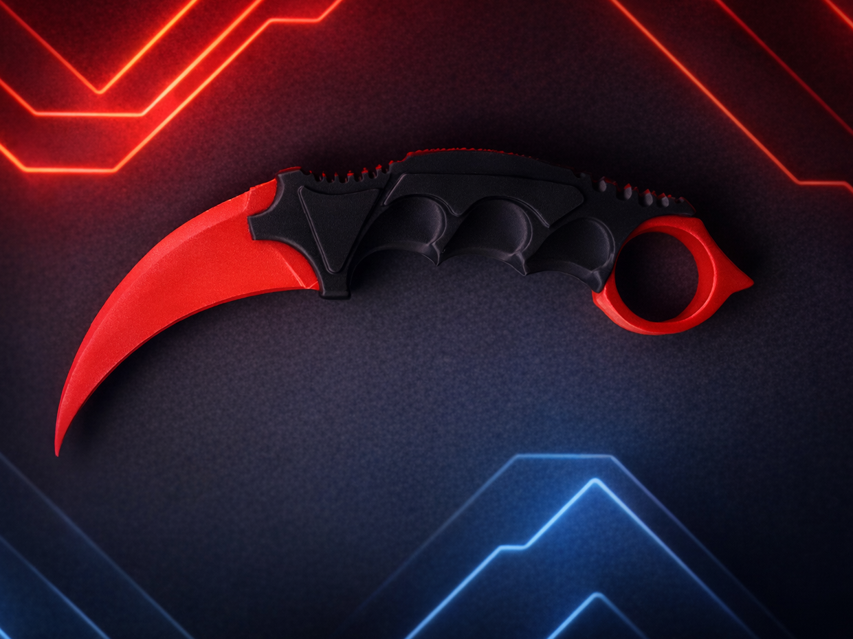 Karambit Ruby /Sapphire/ Emerald Doppler Knife CS2