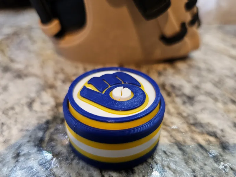 Milwaukee Brewers Team Fidget Clicker