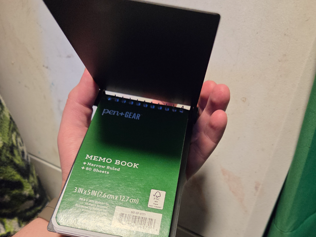 Memo Book Notepad Case