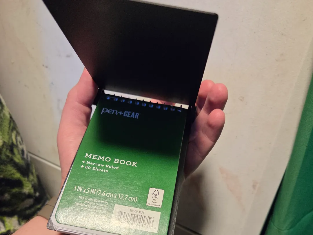 Étui pour carnet de notes format Memo Book
