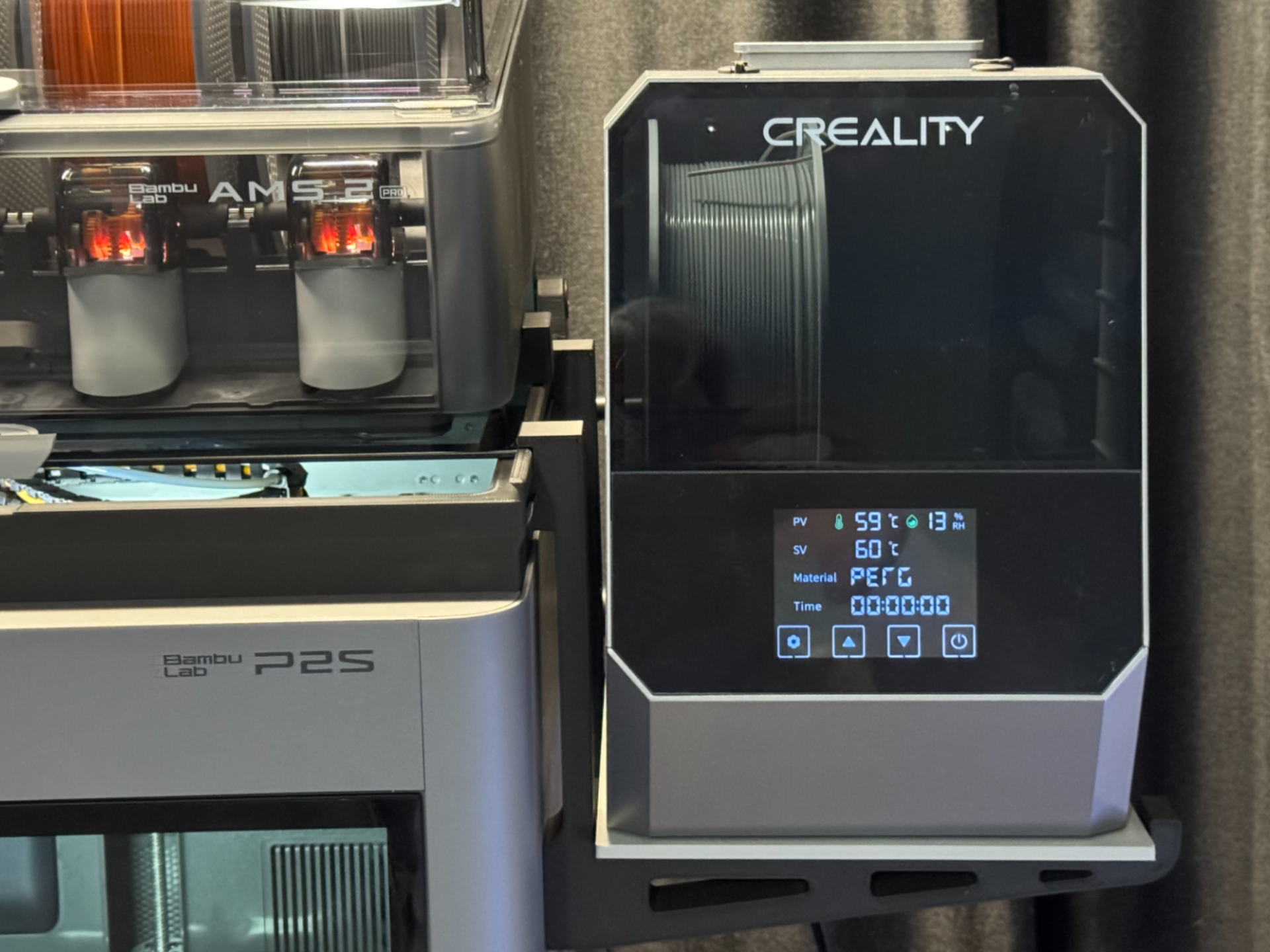 Creality Space Pi Plus for P2S Riser - AMS Flipper