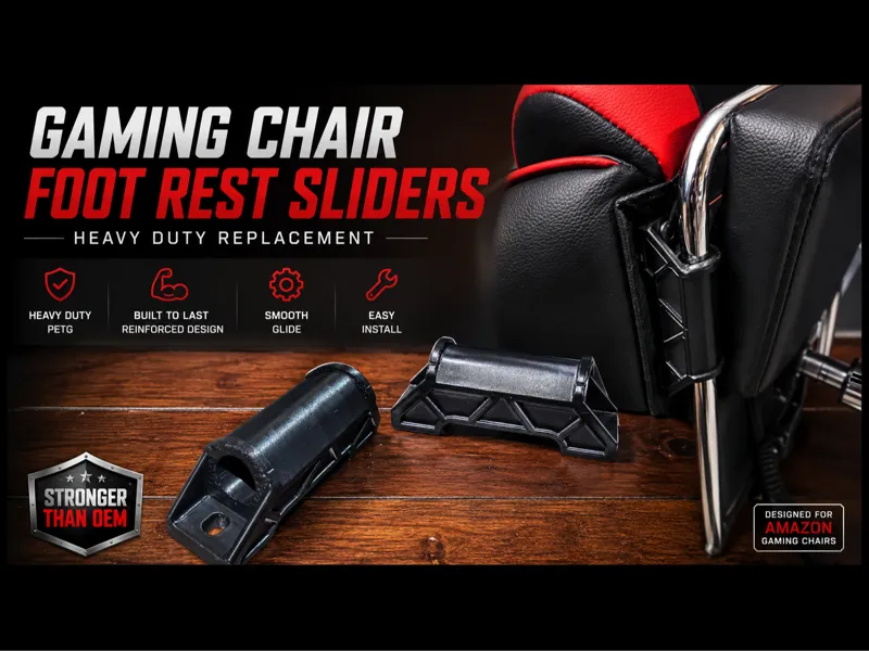 Amazon Gaming Chair Replacement Foot Rest Sliders