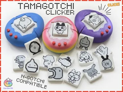 Tamagotchi Clicker - Retro Screens - Virtual Pet