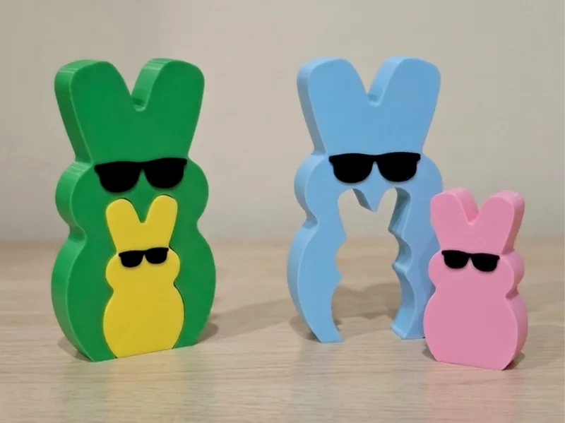 Easter Bunny Peeps Decoration