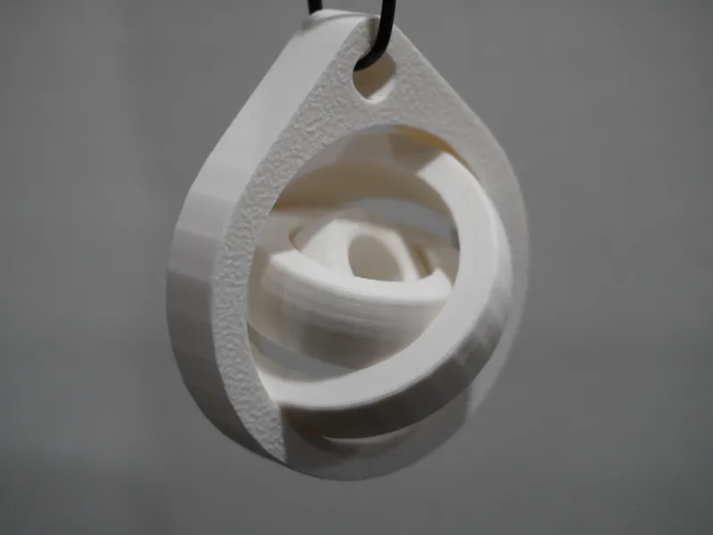 gyroscope keychain