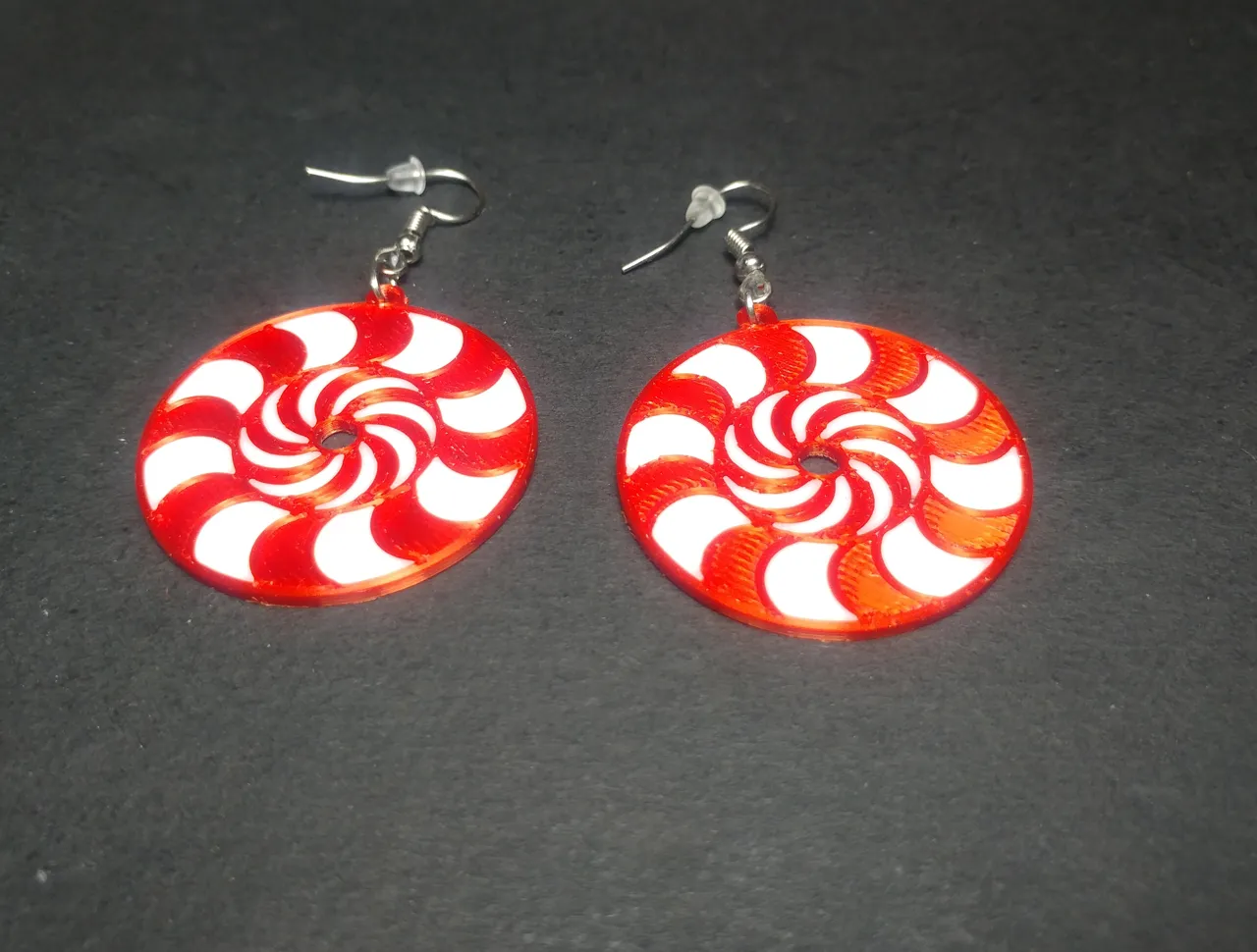 Hipnotic Candy Color Earrings view 2