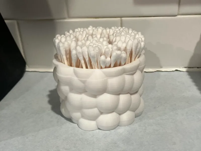 Golf Ball Q-Tip Holder