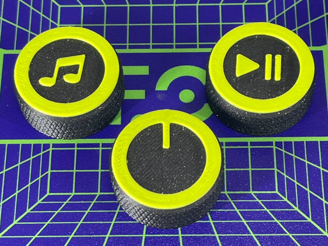 ENCODER KNOB 2 COLOR NO AMS 3 TYPE VOLUME