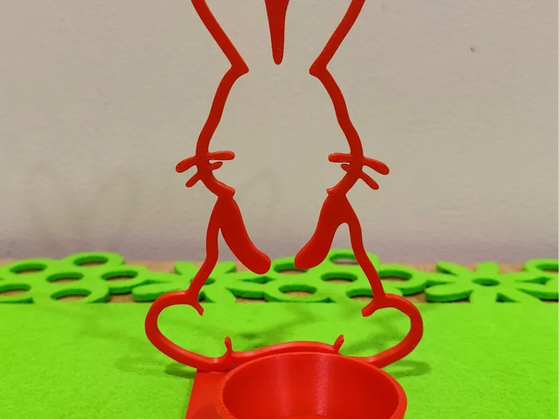 Easter bunny decoration