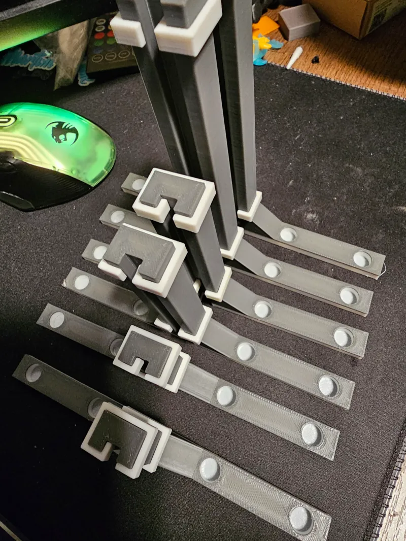 Lithophane T Frame support