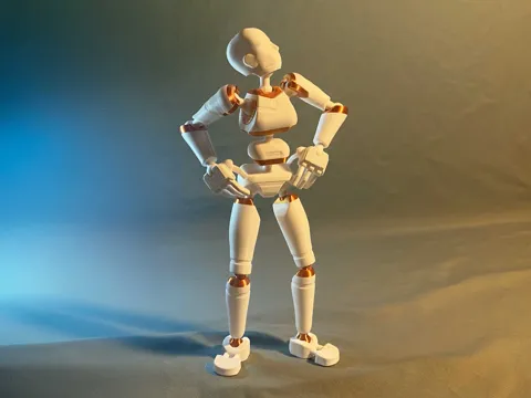 Manne - Articulated Art Reference Figure view 3