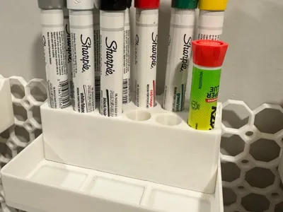 Gridfinity sharpie paint pen holder 