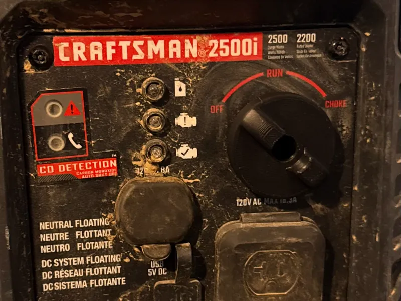 Knob for Craftsman 2200i and 2500i Generator