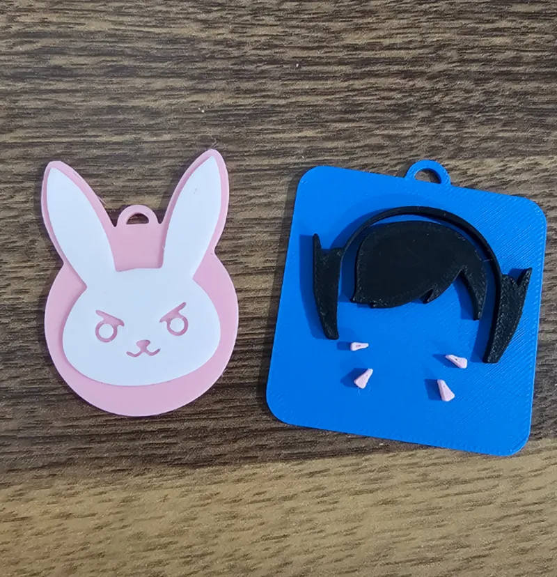 D.VA Keychains (Overwatch)