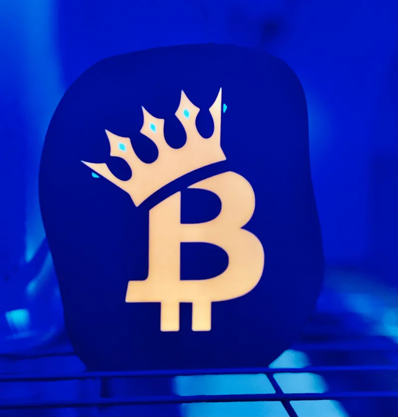 King Bitcoin Light Box