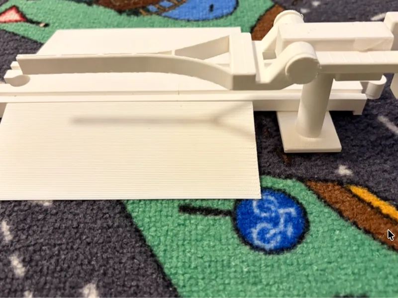 Railway Crossing with Barrier – A1 Mini Optimized